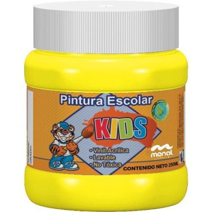 KIDS ESCOLAR AMARILLO  250 ML