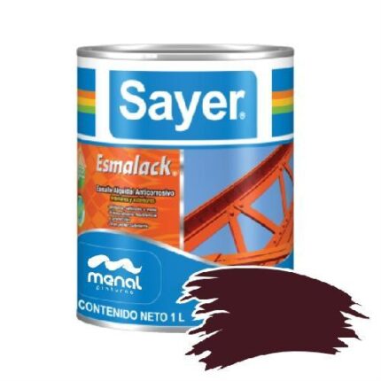 ESMALACK MARRON 1 LT
