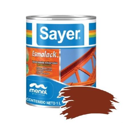 ESMALACK ROJO OXIDO 1 LT
